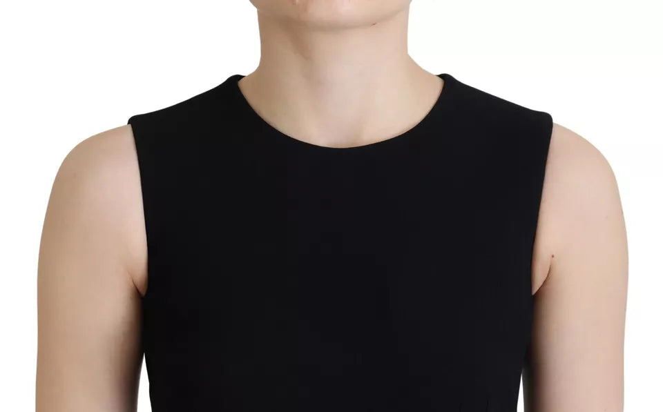 Dolce &amp; Gabbana Black Dress Sheath Dress made of viscose