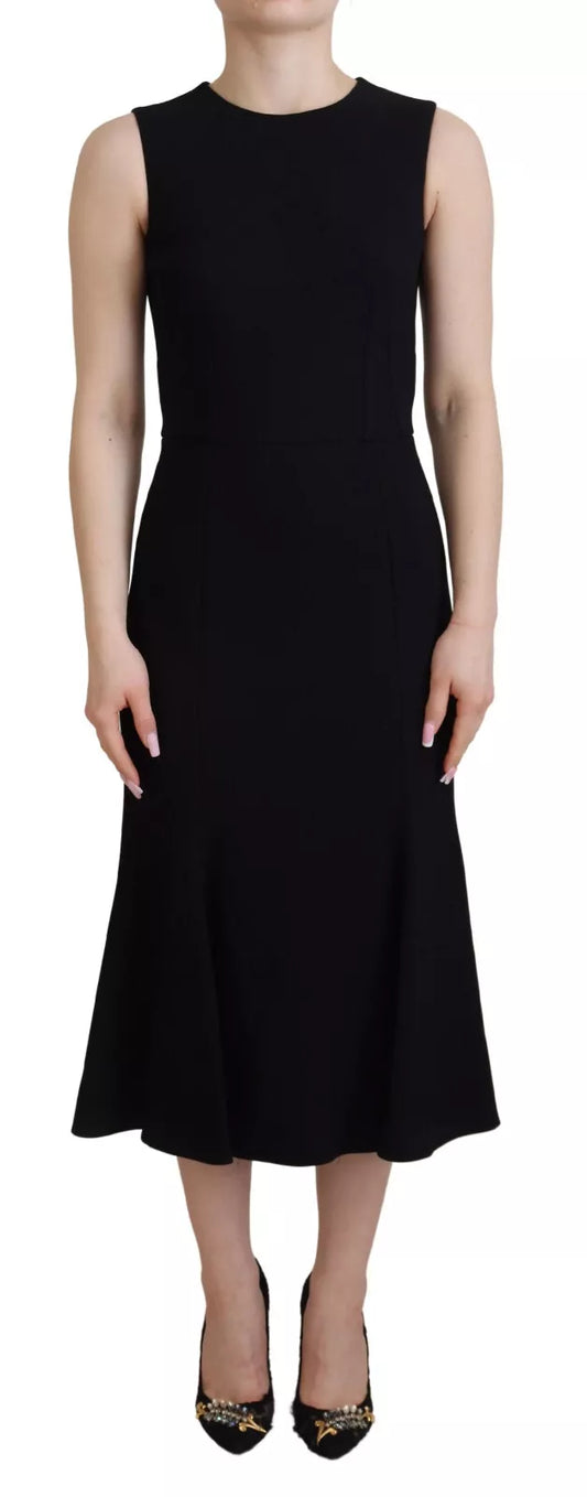 Dolce &amp; Gabbana Black Dress Sheath Dress made of viscose