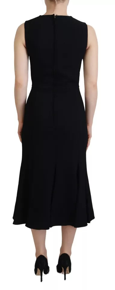 Dolce &amp; Gabbana Black Dress Sheath Dress made of viscose