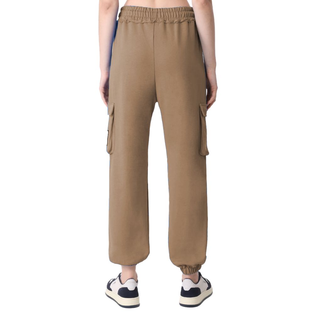 Comme Des Fuckdown Braune Baumwolljeans & Hose