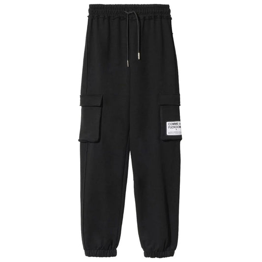 Comme Des Fuckdown Schwarze Baumwolljeans & Hose