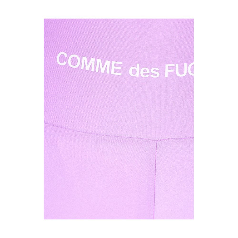 Comme Des Fuckdown Lila Polyester kurz