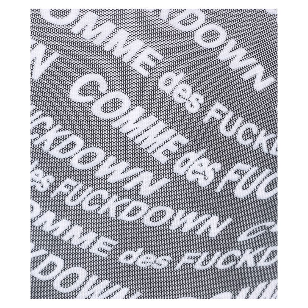 Comme Des Fuckdown Black Polyester Tops &amp; T-Shirt