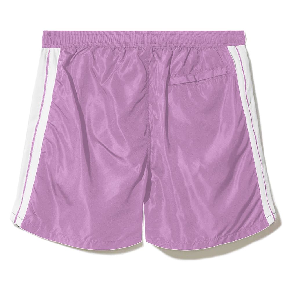 Comme Des Fuckdown Purple Polyester Men's Swim Trunks