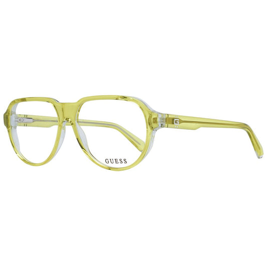 Guess Yellow Men Optical Eyeglass Frames