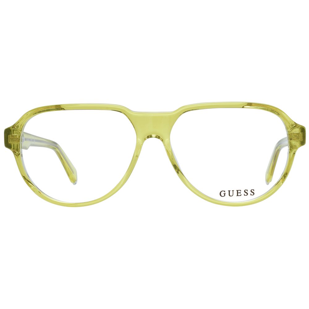 Guess Yellow Men Optical Eyeglass Frames