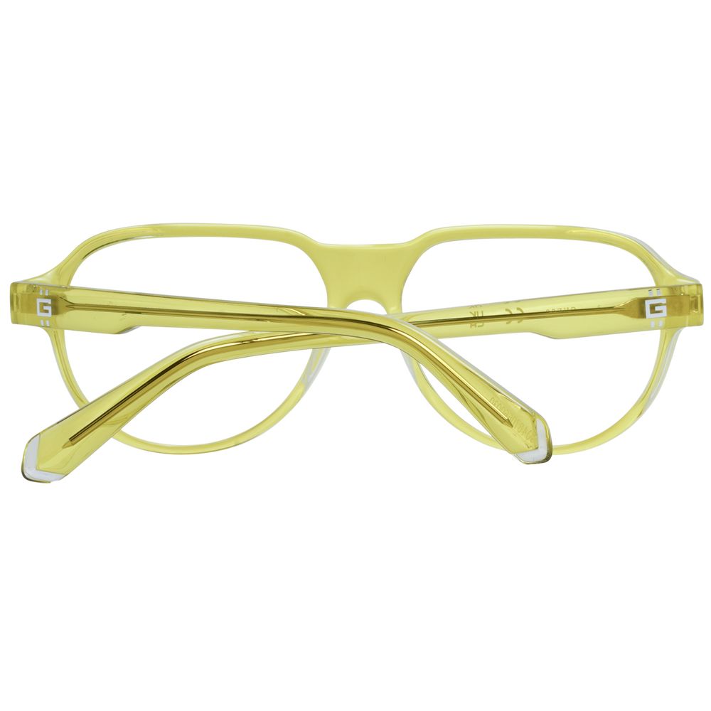 Guess Yellow Men Optical Eyeglass Frames