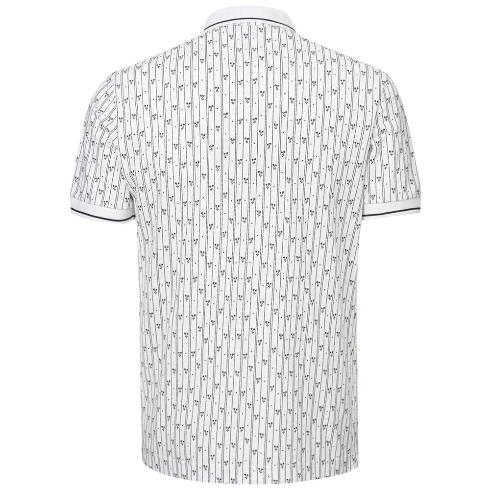 Dolce &amp; Gabbana White Cotton Polo Shirt