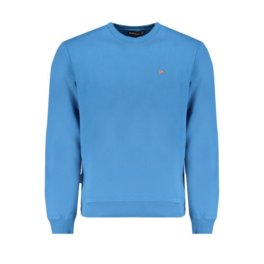 Napapijri Blauer Baumwollpullover