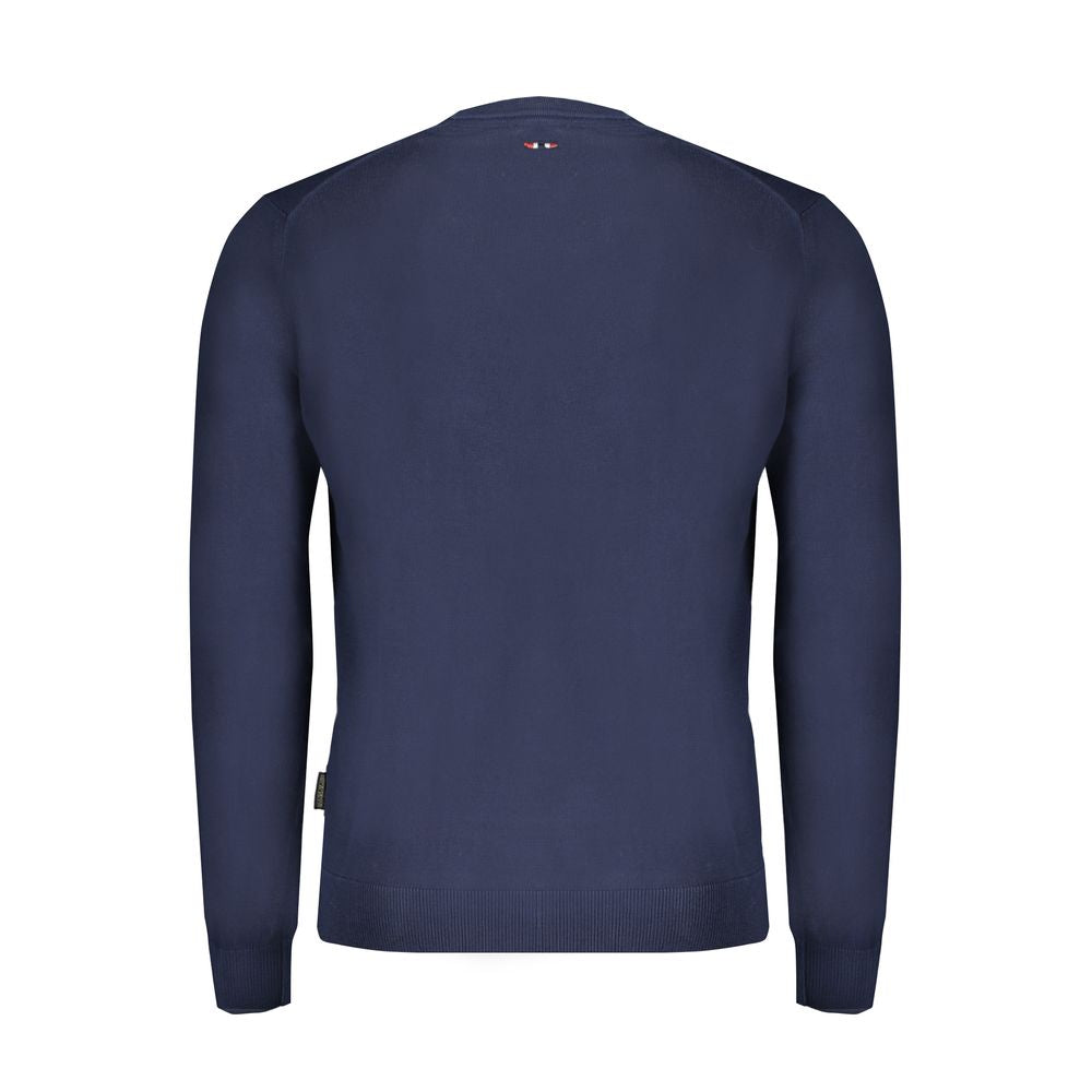 Napapijri Blauer Baumwollpullover