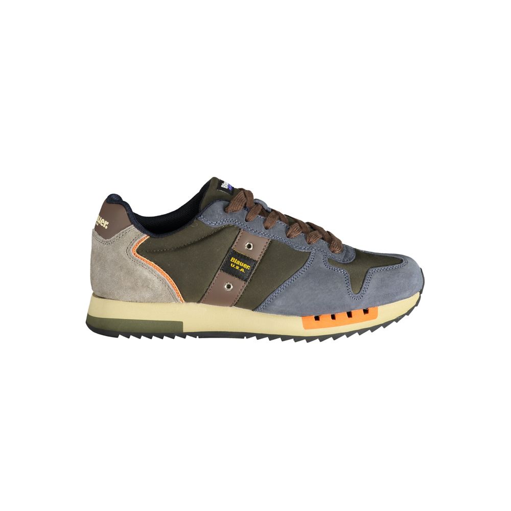 Blauer Polyester Sneaker