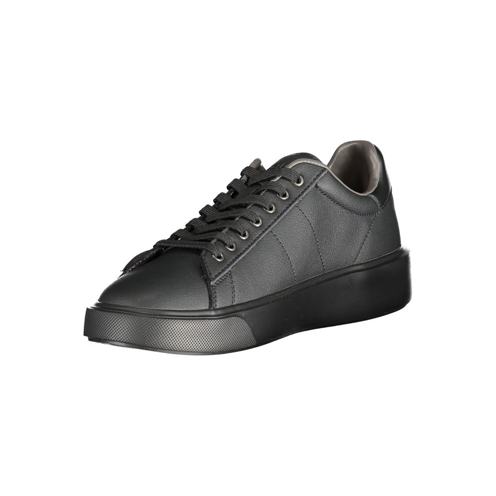 Blue Black Polyester Sneaker