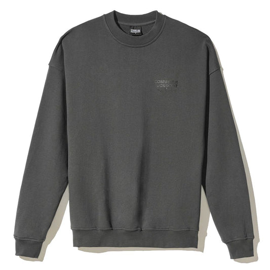 Comme Des Fuckdown Grey Cotton Sweater