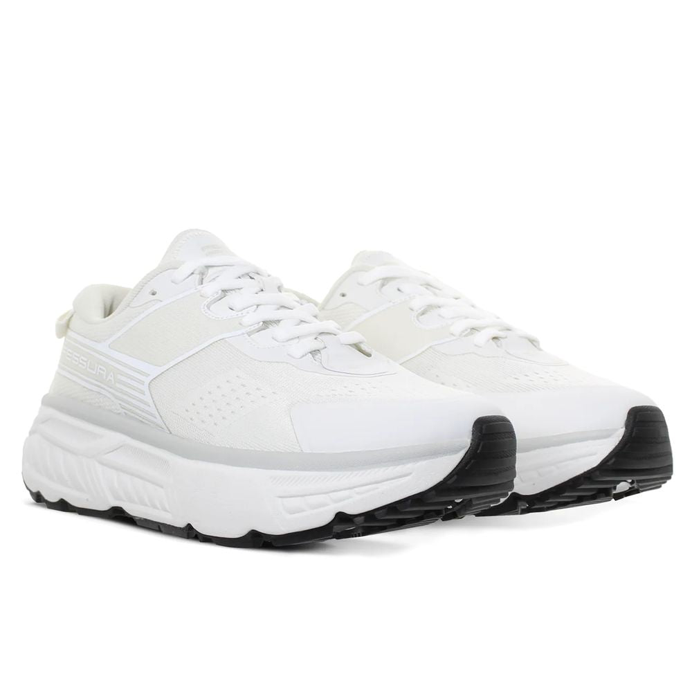 Fessura sneaker in white nylon