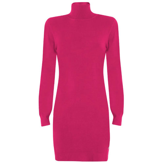 Yes Zee Fuchsia viscose dress