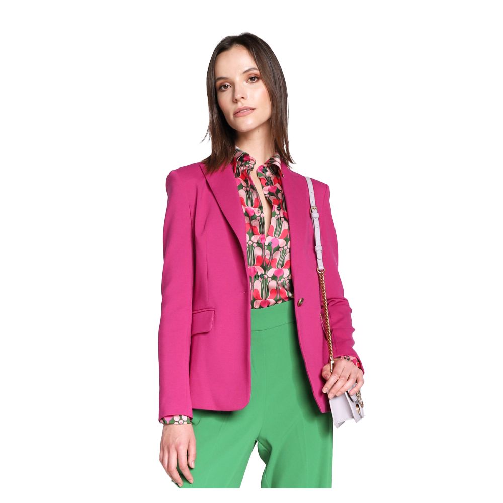 PINKO Fuchsia Viscose Suits &amp; Blazers