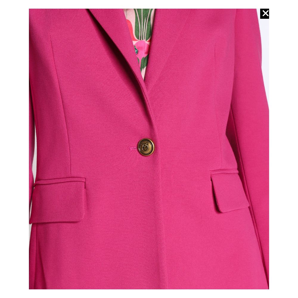 PINKO Fuchsia Viscose Suits &amp; Blazers