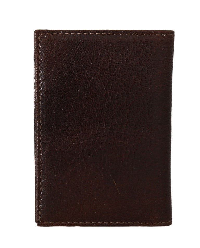 Billionaire Italian Couture Elite Moro Leather Wallet for Men