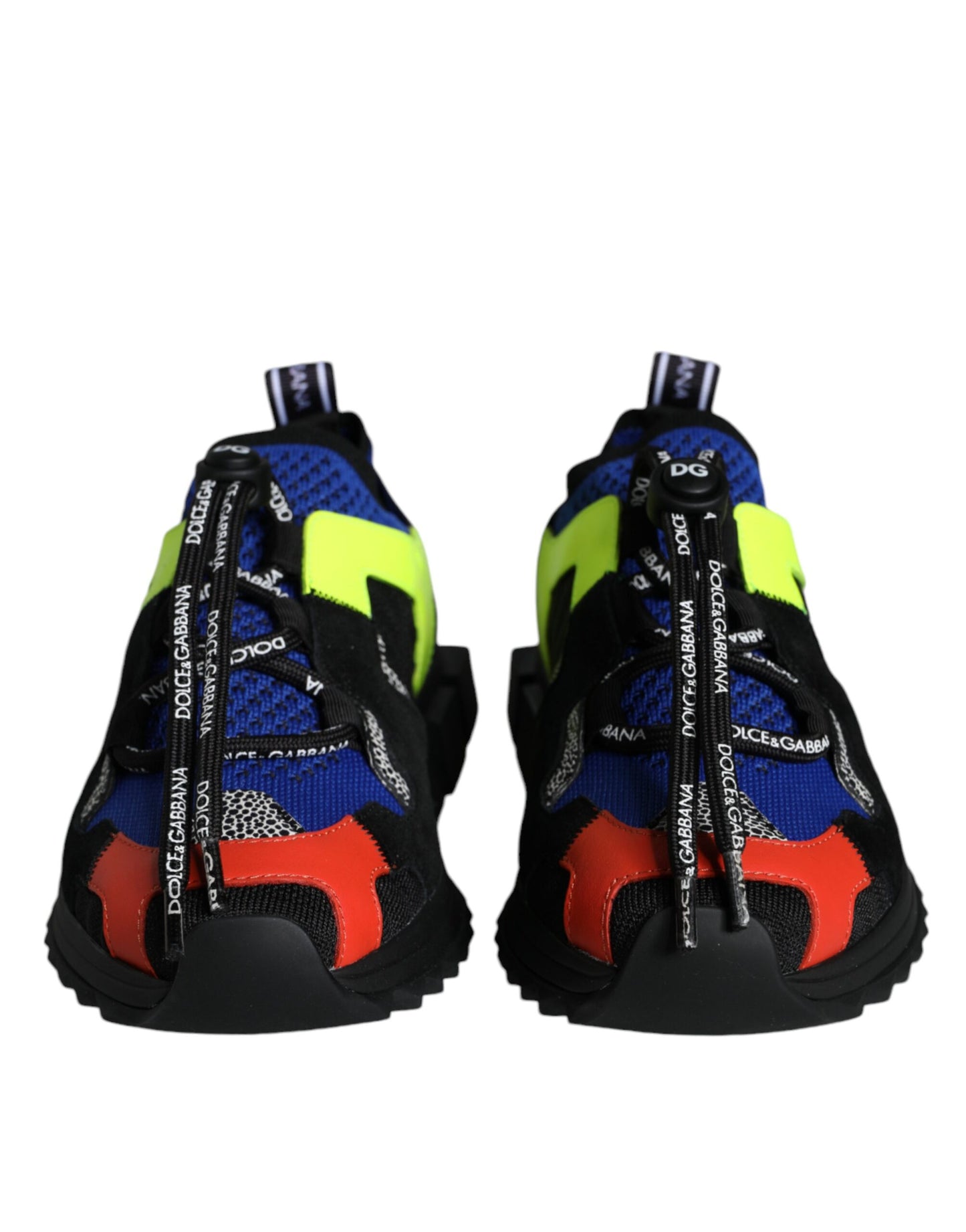 Dolce &amp; Gabbana Multicolor Mesh Sorrento Trekking Sneakers Shoes