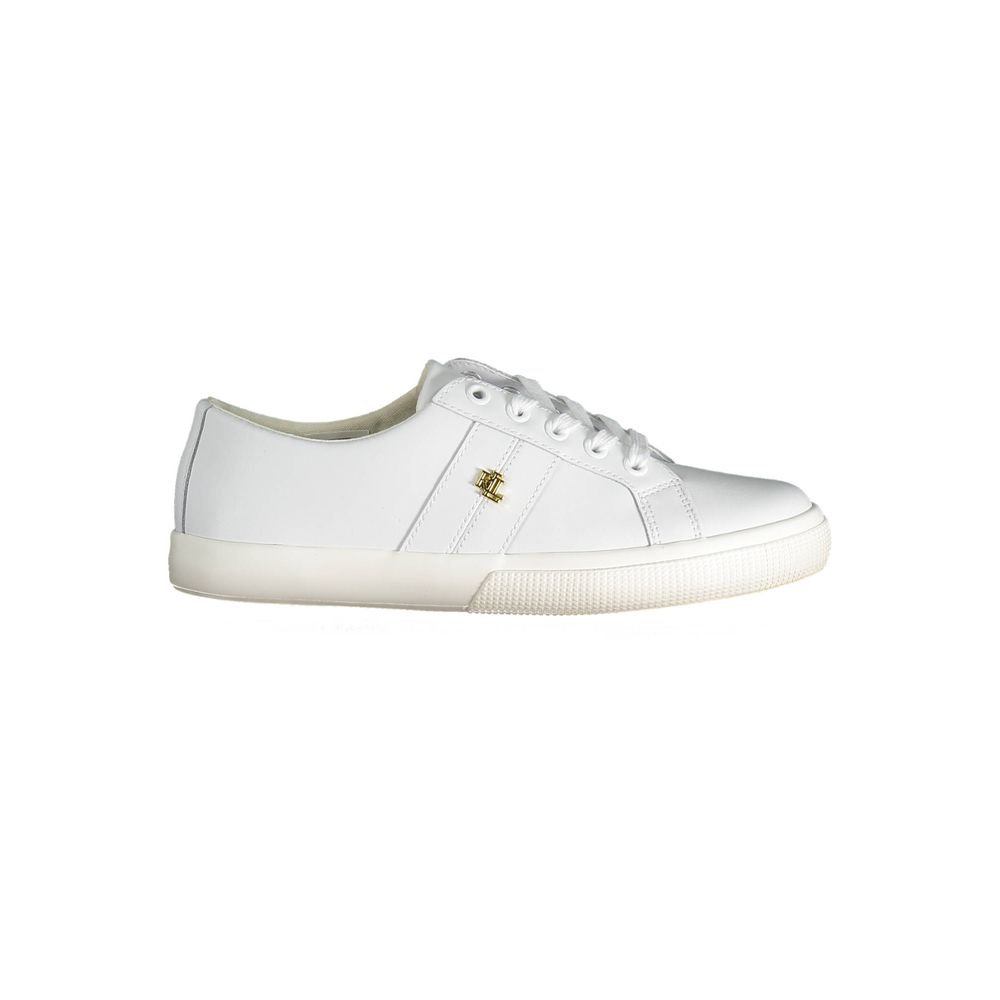 Ralph Lauren sneakers made of white polyester