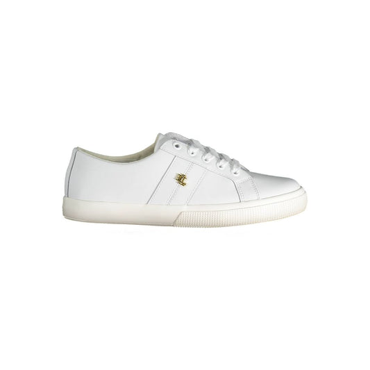 Ralph Lauren sneakers made of white polyester