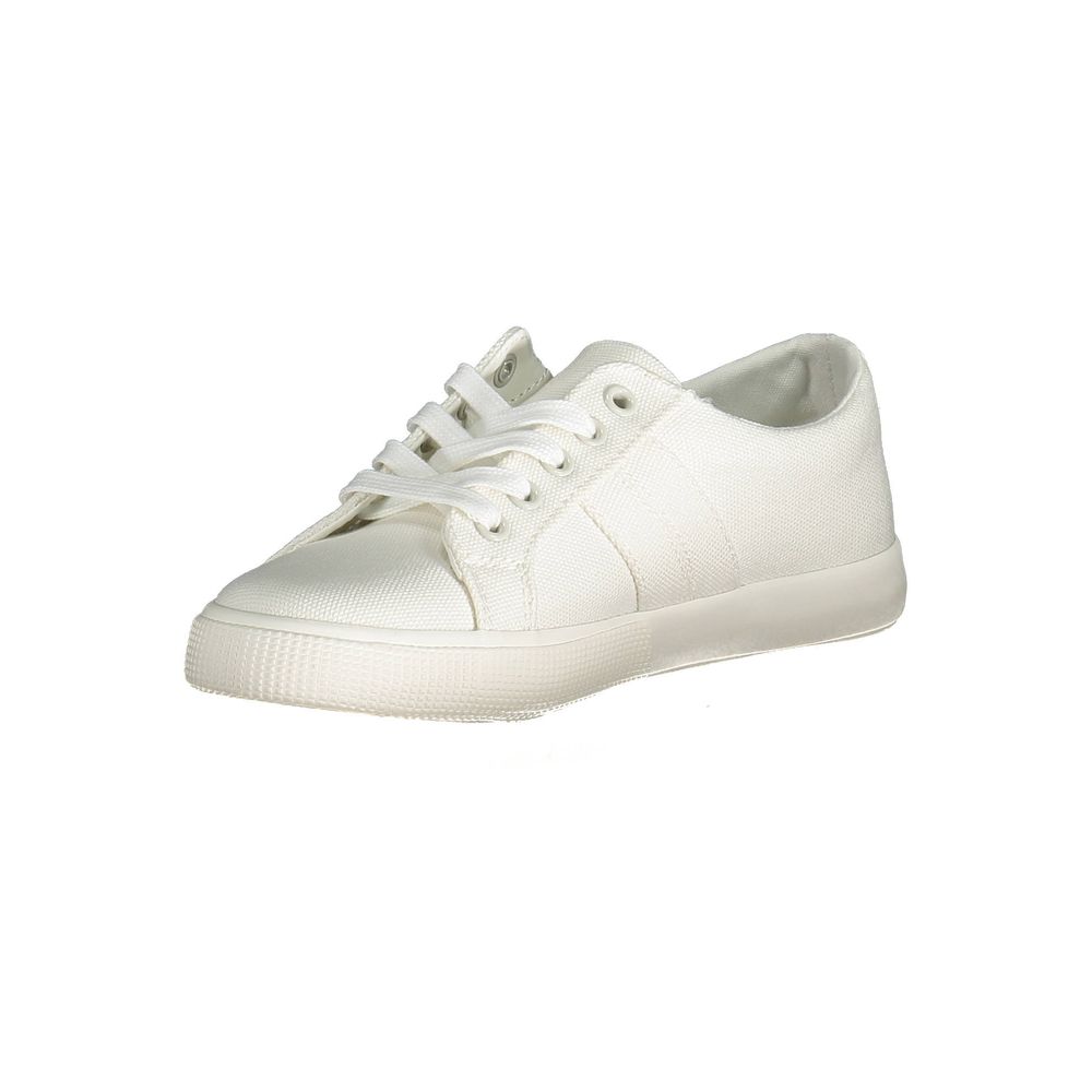 Ralph Lauren white cotton sneakers