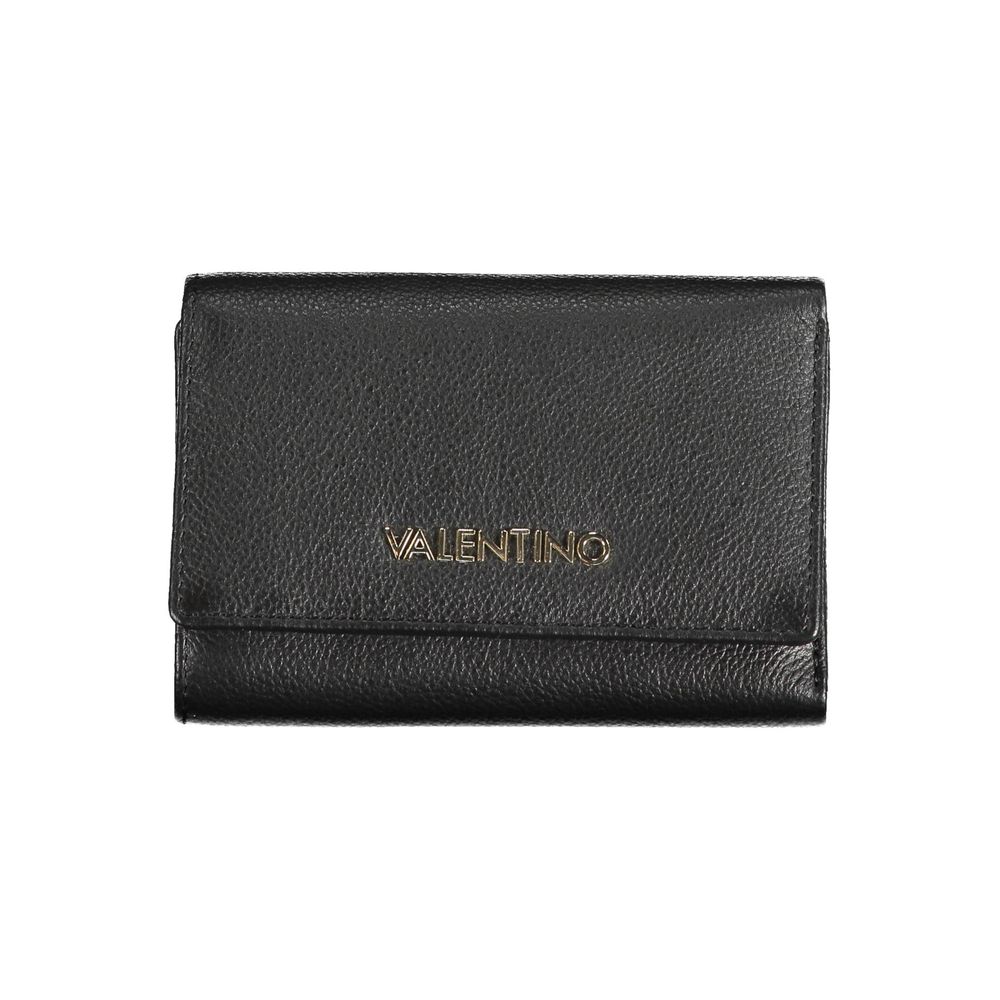 Valentino Bags Schwarzes Portemonnaie aus Polyethylen