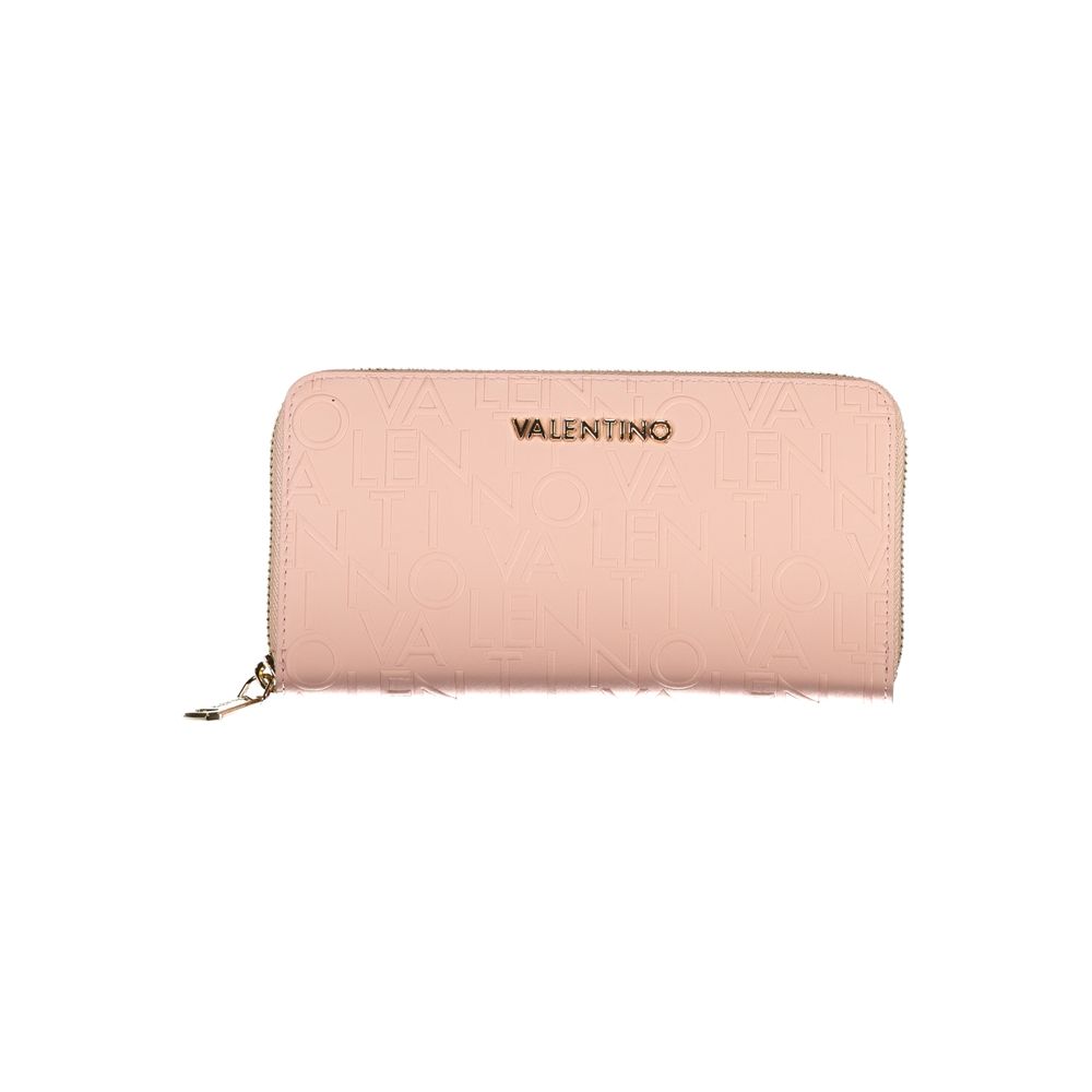 Valentino Bags Portemonnaie aus rosa Polyethylen