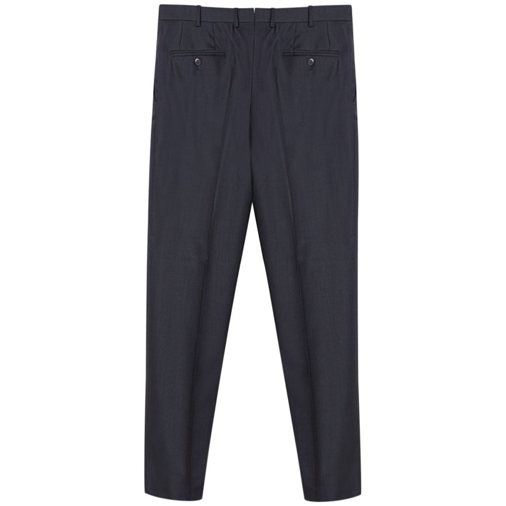 Brioni Grey Wool Jeans &amp; Trousers