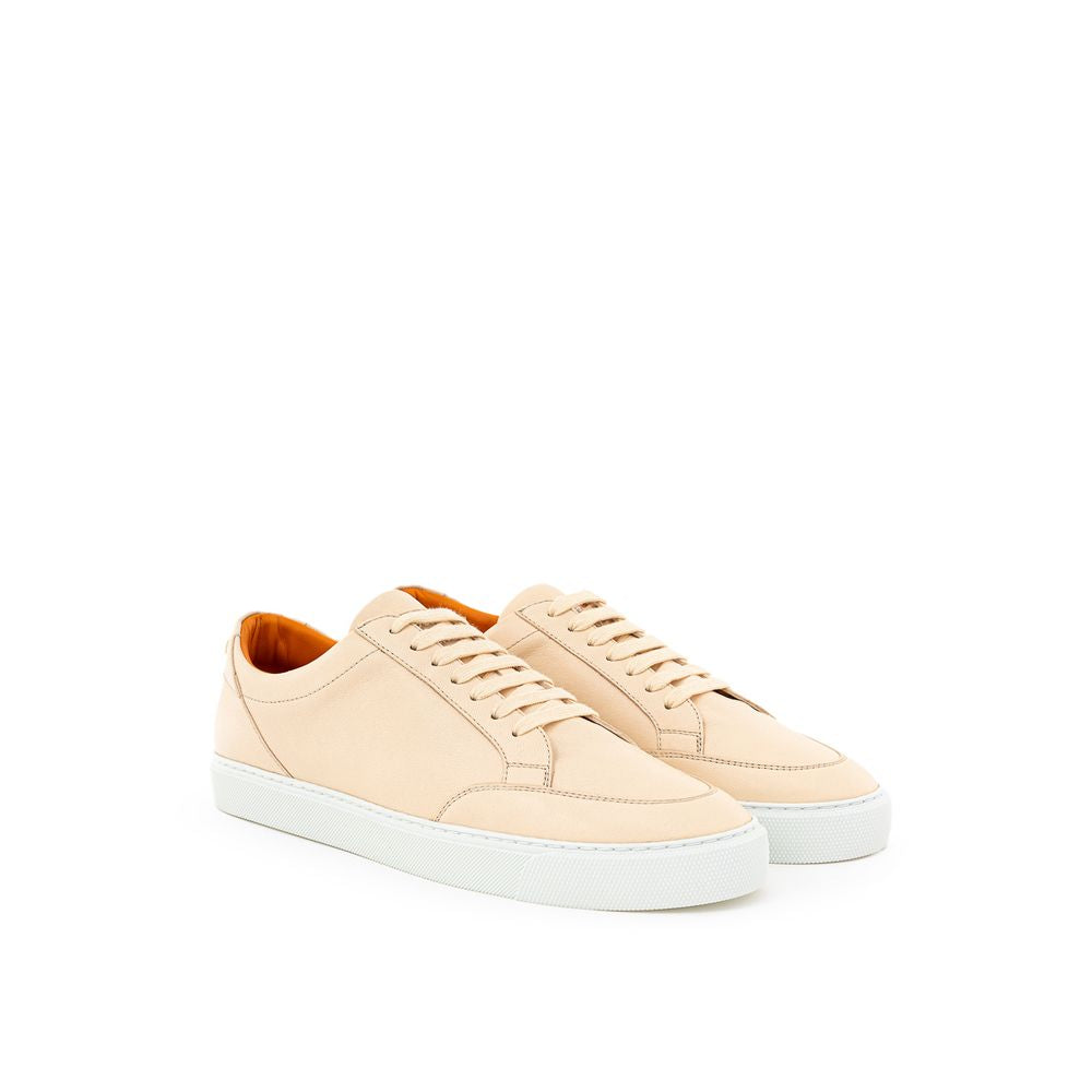 Burberry Pink Leather Sneakers