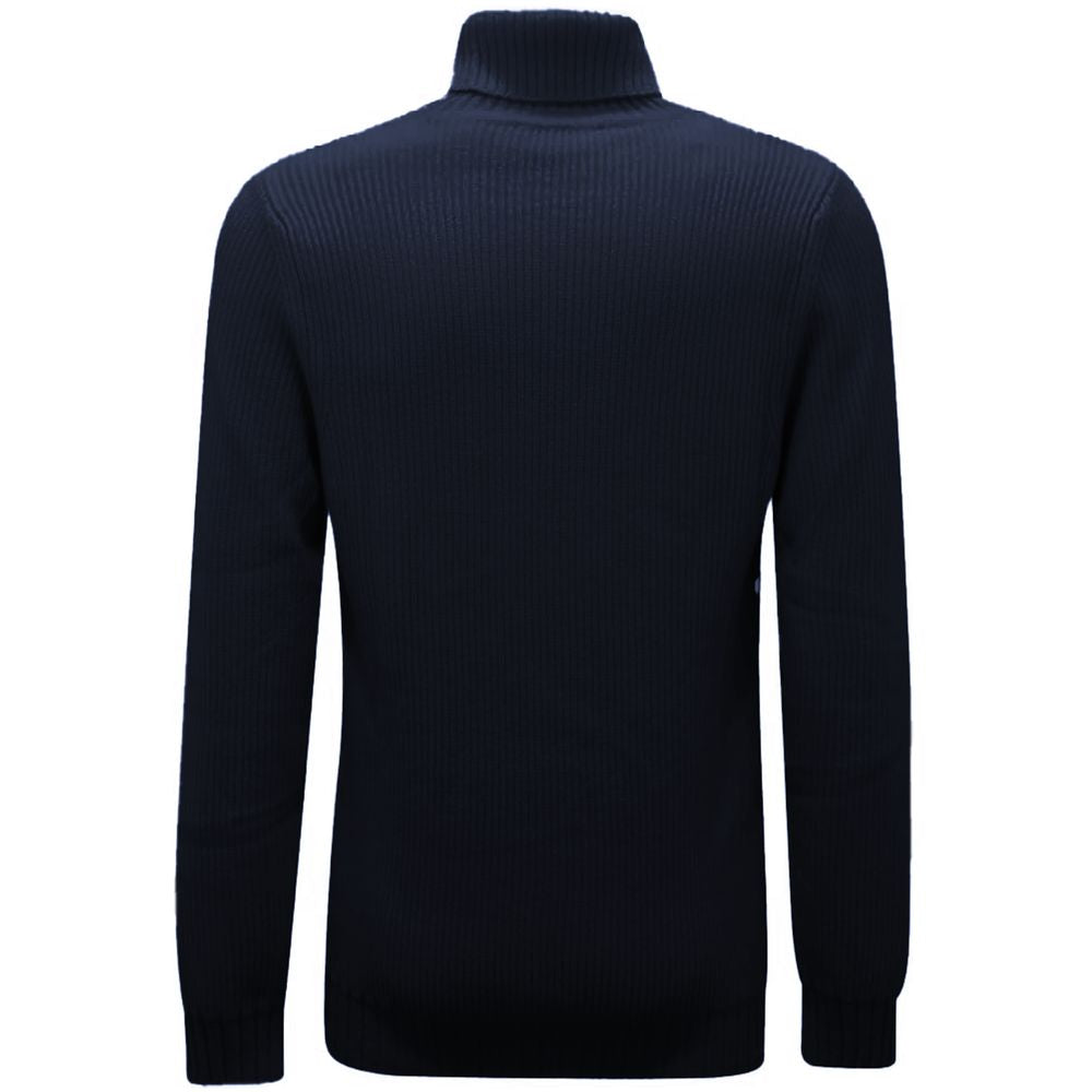 Alpha Studio Blue Cashmere Sweater