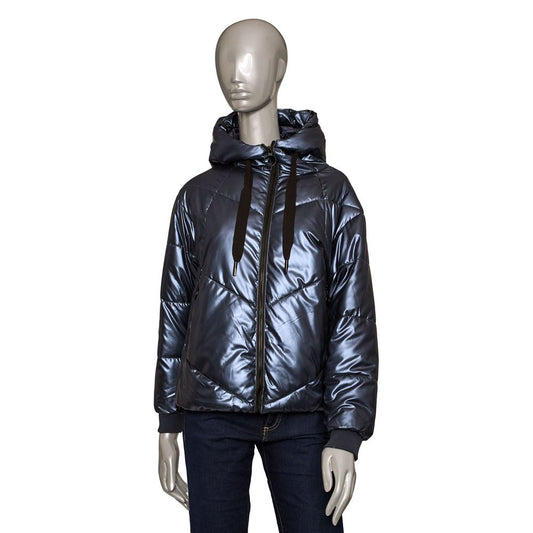 Baldinini Trend "Blue Polyester Women's Jacket"