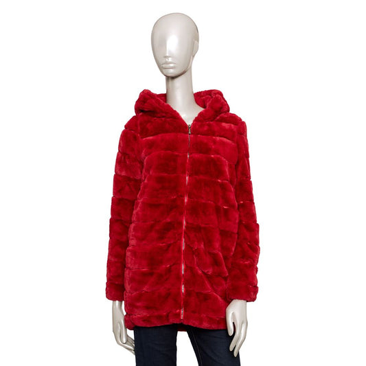 Baldinini Trend Red Polyester Women's Jacket