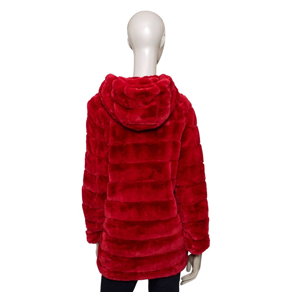 Baldinini Trend Red Polyester Women's Jacket