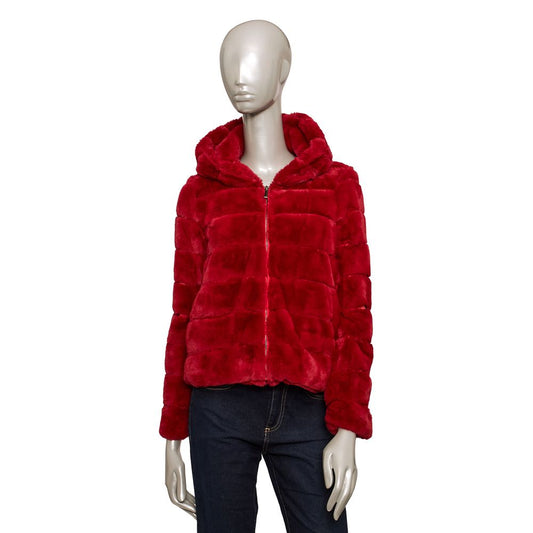 Baldinini Trend Red Polyester Women's Jacket