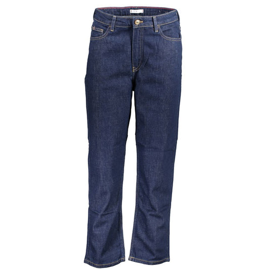 Tommy Hilfiger Blue Cotton Jeans &amp; Pants