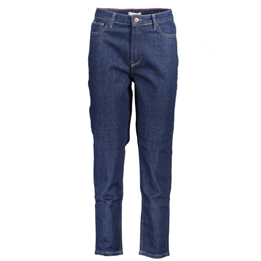 Tommy Hilfiger Blue Cotton Jeans &amp; Pants