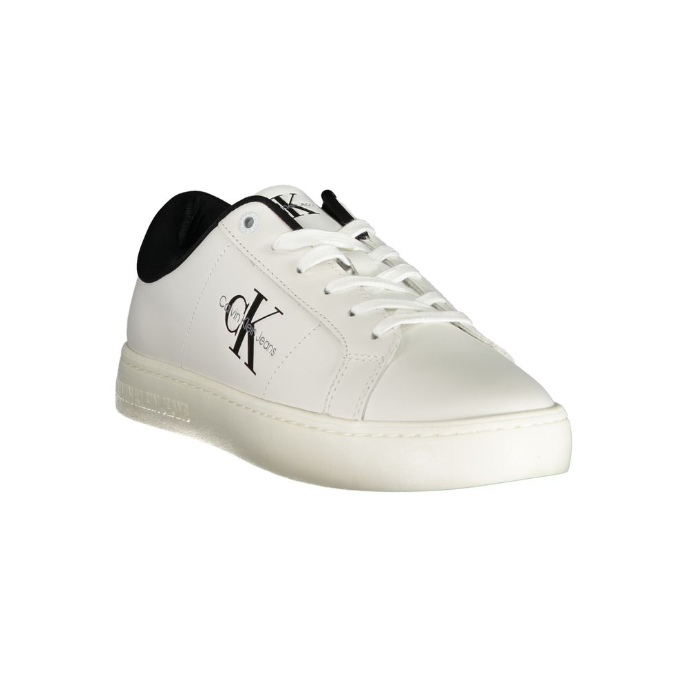 Calvin Klein sneakers made of white polyester