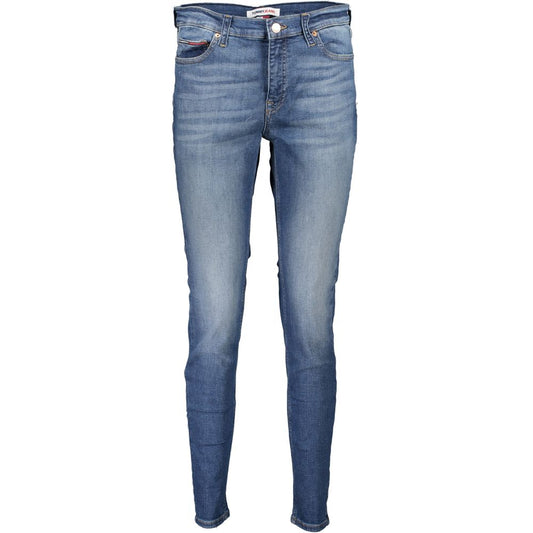 Tommy Hilfiger Blue Cotton Jeans &amp; Pants