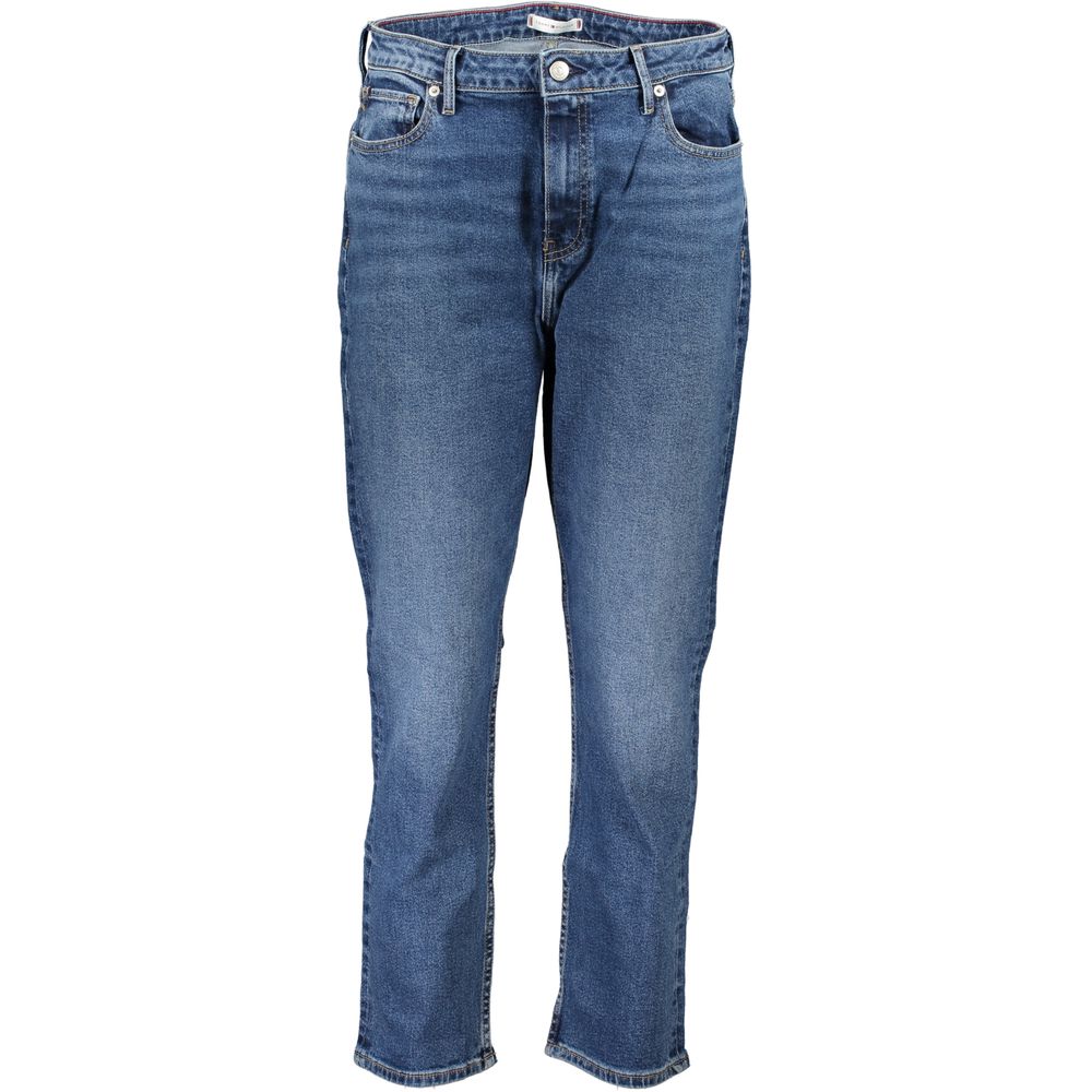 Tommy Hilfiger Blue Cotton Jeans &amp; Pants