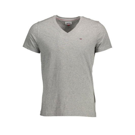 Tommy Hilfiger T-shirt in grey cotton