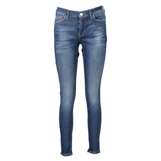 Tommy Hilfiger Blue Cotton Jeans &amp; Pants