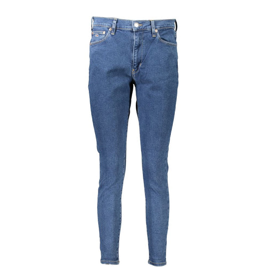 Tommy Hilfiger Blue Cotton Jeans &amp; Pants