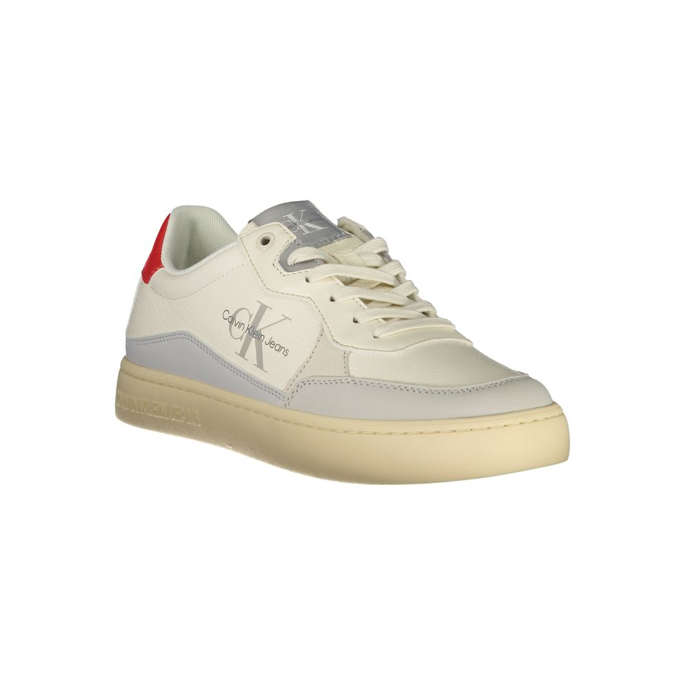 Calvin Klein sneakers made of white polyester