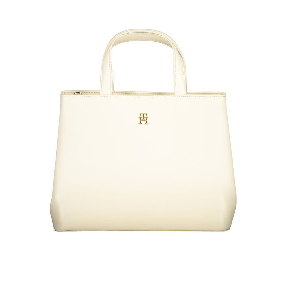 Tommy Hilfiger Beige Polyethylene Handbag