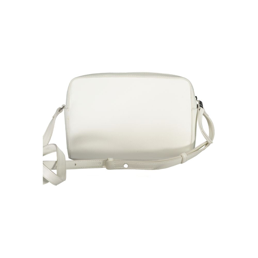 Calvin Klein handbag made of white polyethylene