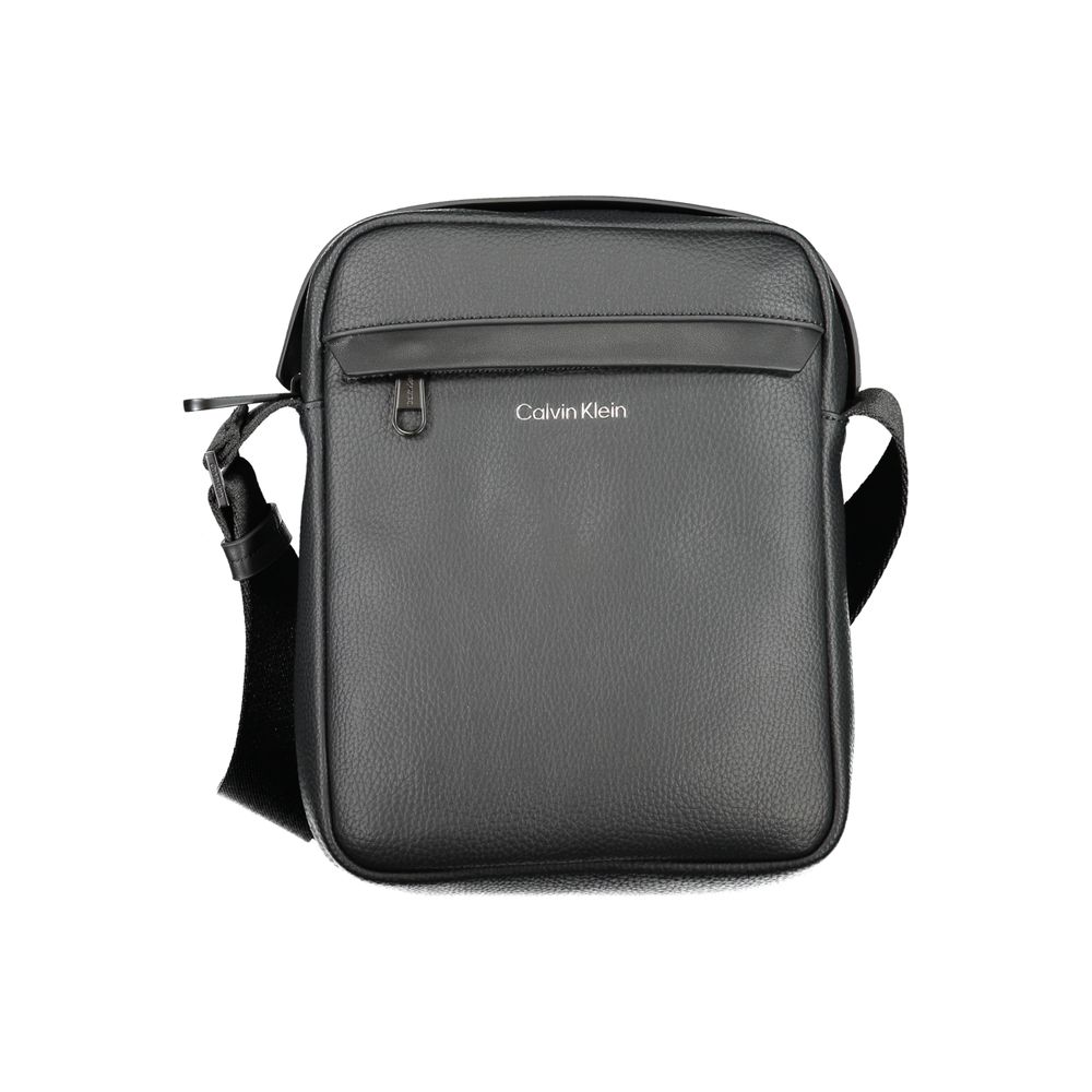 Calvin Klein Black Polyester Shoulder Bag