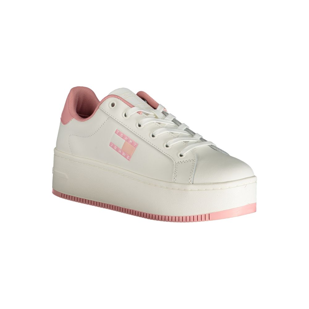 Tommy Hilfiger Pink Polyester Sneakers