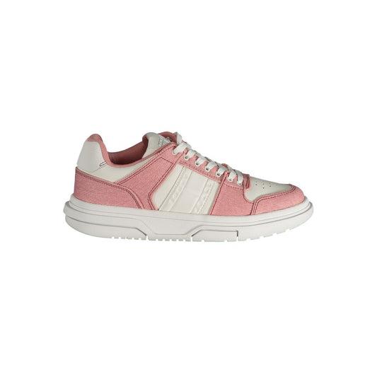 Tommy Hilfiger Pink Polyester Sneakers