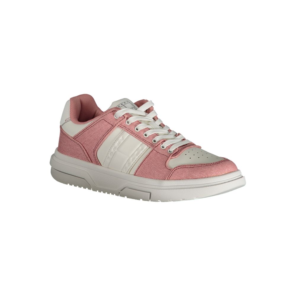 Tommy Hilfiger Pink Polyester Sneakers